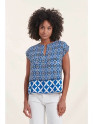 la fée maraboutée γυναικεία μπλούζα με print - fh-to-sechino-l μπλε