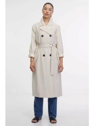 orsay γυναικεία καμπαρντίνα μονόχρωμη με τσέπες και αποσπώμενη ζώνη - 1000343-x13-0907 κρέμ