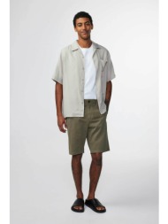 nn.07 ανδρική chino βερμούδα regular fit `crown 1090` - 2421090132 χακί
