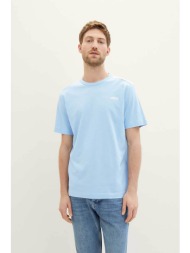tom tailor ανδρικό t-shirt με graphic logo print regular fit - 1040821 μπλε ανοιχτό