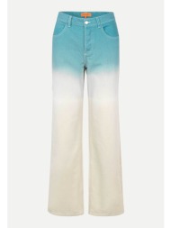 stine goya γυναικείο τζιν παντελόνι με ombre dye effect βαμβακερό `joelle` - sg5631 εκρού