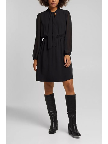 esprit γυναικείο mini φόρεμα με δέσιμο στη λαιμόκοψη  σε προσφορά