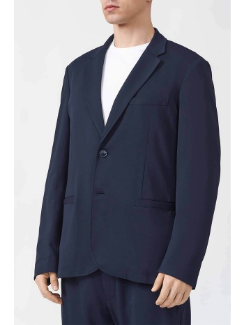 armani exchange ανδρικό σακάκι - 8nzg77zj6jz μπλε σκούρο