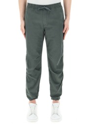 armani exchange ανδρικό casual παντελόνι με ελαστική μέση - 3dzp33zn3lz χακί