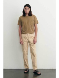 maison labiche ανδρικό παντελόνι με ελαστική μέση `arcade` - smarcadeanb μπεζ