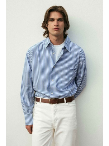 maison labiche ανδρικό πουκάμισο με ριγέ σχέδιο και