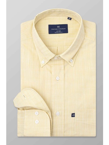 oxford company ανδρικό πουκάμισο button down regular fit 