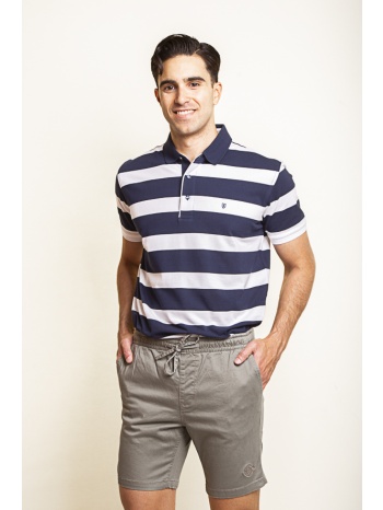 the bostonians ανδρική βερμούδα με ελαστική μέση regular