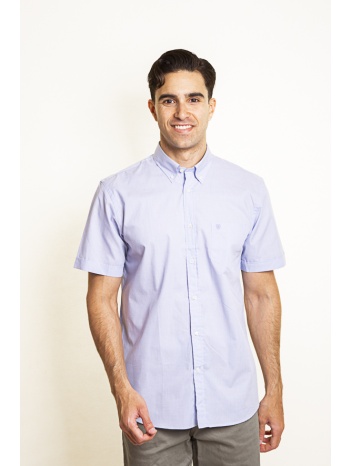 the bostonians ανδρικό κοντομάνικο πουκάμισο button down