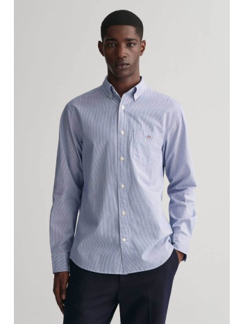 gant ανδρικό πουκάμισο button down με ψιλό ριγέ σχέδιο και