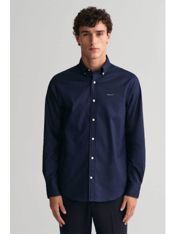 gant ανδρικό πουκάμισο button down oxford με κεντημένο