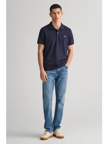 gant ανδρικό τζην παντελόνι πεντάτσεπο regular fit (34l)  σε προσφορά