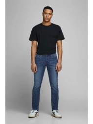jack & jones ανδρικό τζην παντελόνι πεντάτσεπο slim fit `glenn original am814` - 12152347-** denim b