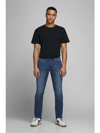 jack & jones ανδρικό τζην παντελόνι πεντάτσεπο slim fit