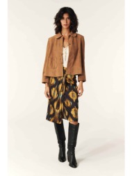 ba&sh γυναικεία midi wrap φούστα με all-over print `simos` - 1h24simo πολύχρωμο