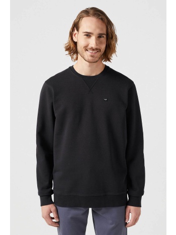 wrangler® ανδρική μπλούζα φούτερ με λογότυπο regular fit