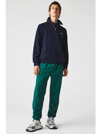 lacoste ανδρική μπλούζα φούτερ με κεντημένο λογότυπο 