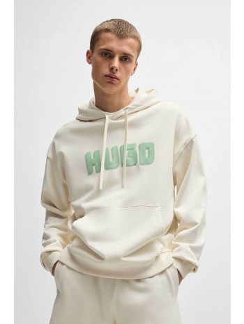 hugo boss ανδρική μπλούζα φούτερ με κουκούλα relaxed fit 