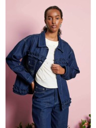 sister jane γυναικείο denim jacket `dream rosie denim` - jkd059ble denim blue