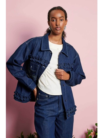 sister jane γυναικείο denim jacket `dream rosie denim` 