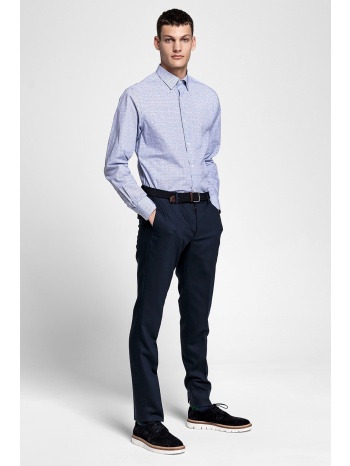 gant ανδρικό πουκάμισο με μικροσχέδιο - 3051710 μπλε σε προσφορά