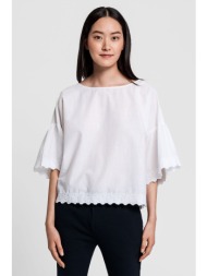 gant γυναικείο μπλούζα με κεντημένα σχέδια - 4311132 λευκό