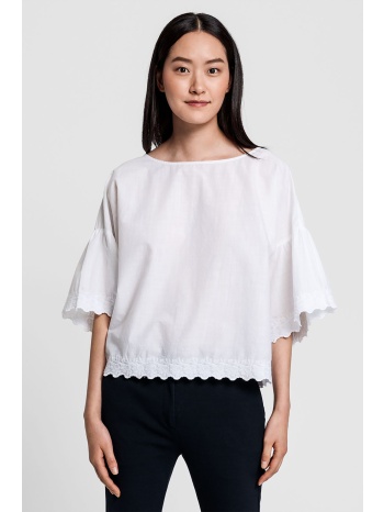 gant γυναικείο μπλούζα με κεντημένα σχέδια - 4311132 λευκό σε προσφορά