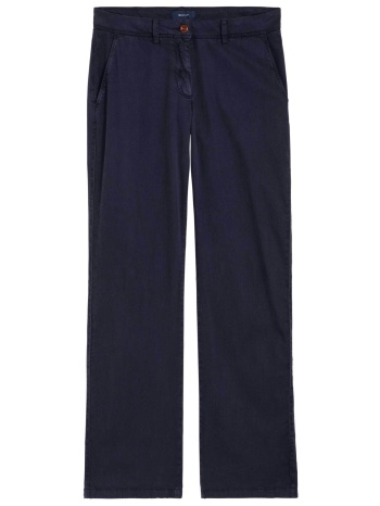 gant γυναικείο chino παντελόνι μονόχρωμο με τσέπες και σε προσφορά