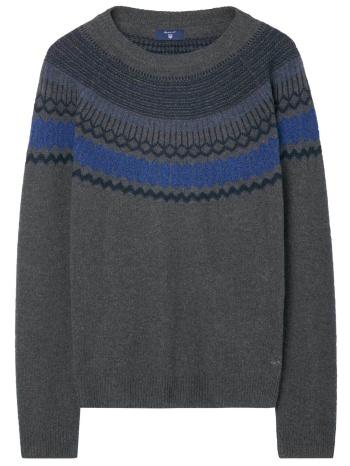 gant ανδρικό μάλλινο πουλόβερ με σχέδιο και περιεκτικότητα σε προσφορά