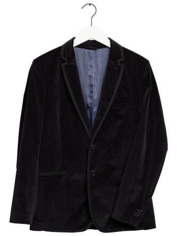 gant ανδρικό επίσημο σακάκι με βελούδινη υφή - 7705136 μπλε σε προσφορά