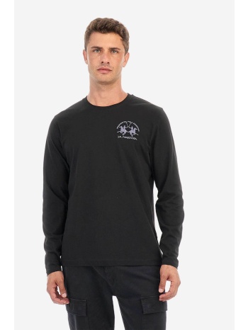 la martina ανδρική μακρυμάνικη μπλούζα με λογότυπο 