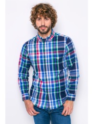 ανδρικό πουκάμισο chaps - f01-xzacw-xyacw μπλε σκούρο