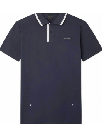 hackett ανδρική πόλο μπλούζα με contrast λεπτομέρειες και