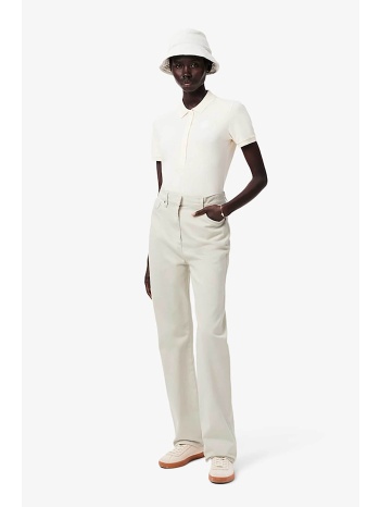 lacoste γυναικείο ψηλόμεσο τζιν παντελόνι πεντάτσεπο slim