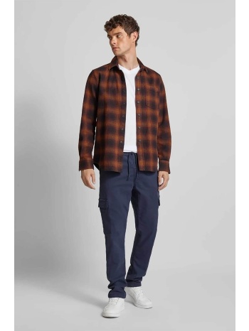 pepe jeans ανδρικό παντελόνι cargo με λογότυπο regular fit σε προσφορά