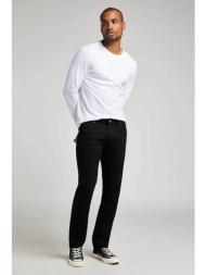 lee® ανδρικό τζιν παντελόνι πεντάτσεπο straight fit `daren` - l707hfae-1 μαύρο