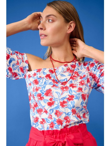 orsay γυναικεία μπλούζα με all-over floral print  σε προσφορά