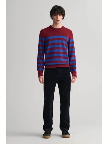 gant ανδρικό chino παντελόνι κοτλέ regular fit (34l) 