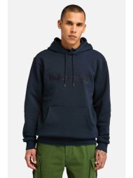 timberland ανδρική μπλούζα φούτερ με κουκούλα και κεντημένο λογότυπο straight fit - tb0a6vfj4331 μπλ