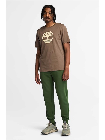 timberland ανδρικό παντελόνι φόρμας μονόχρωμο με κεντημένο σε προσφορά