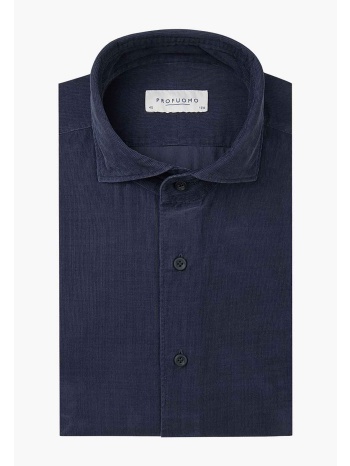 profuomo ανδρικό κοτλέ πουκάμισο slim fit - ppvh30028b