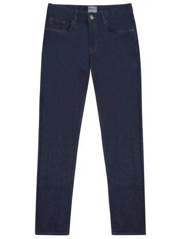 prince oliver ανδρικό τζιν παντελόνι πεντάτσεπο comfort