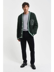 gant ανδρικό chino παντελόνι κοτλέ slim fit (34l) - 1505319 μπλε σκούρο