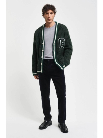 gant ανδρικό chino παντελόνι κοτλέ slim fit (34l) - 1505319