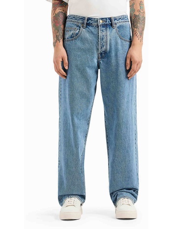 armani exchange ανδρικό τζιν παντελόνι πεντάτσεπο με logo