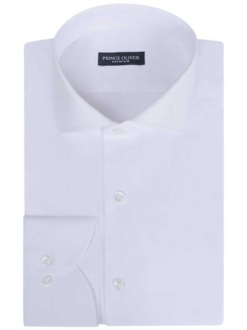 prince oliver ανδρικό πουκάμισο μονόχρωμο `superior
