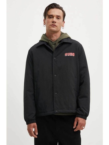 hugo boss ανδρικό μπoυφάν μονόχρωμο με λογότυπο - 50517746