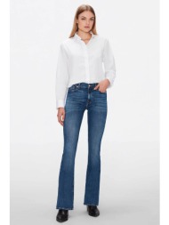 7 for all mankind γυναικείο τζιν παντελόνι πεντάτσεπο bootcut fit - jswb44a0nt denim blue