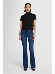 7 for all mankind γυναικείο τζιν παντελόνι πεντάτσεπο bootcut fit - jswb44asdn denim blue σκούρο