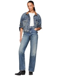 tommy hilfiger γυναικείο τζιν παντελόνι πεντάτσεπο με κεντημένο λογότυπο relaxed fit - ww0ww42210 de